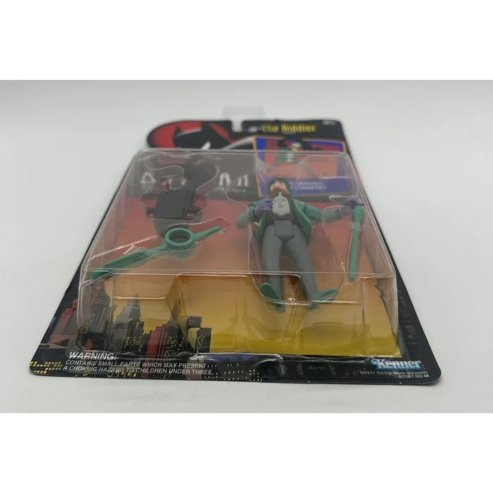 1992 KENNER BATMAN THE ANIMATED SERIES RIDDLER QUESTION MARK LAUNCHER FIGURE NEW